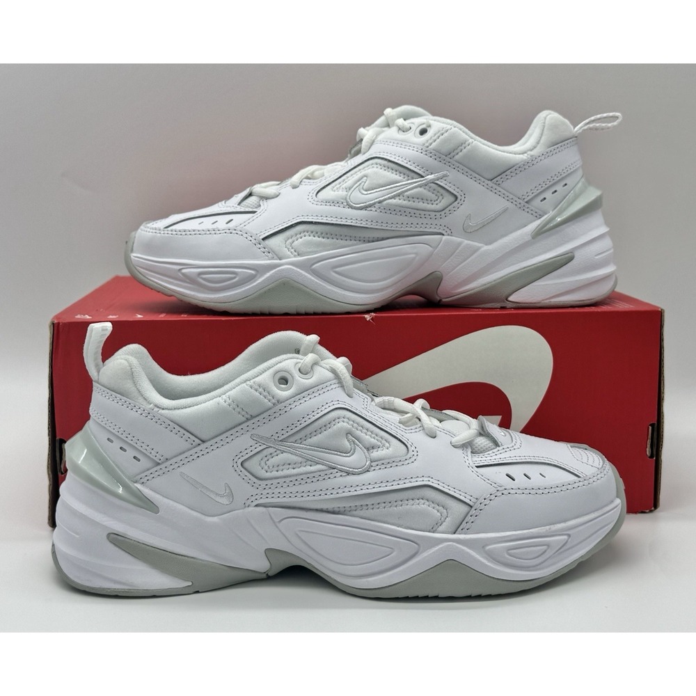 Nike Women's M2K Tekno Matte Silver Size 8.5 AO3108 100